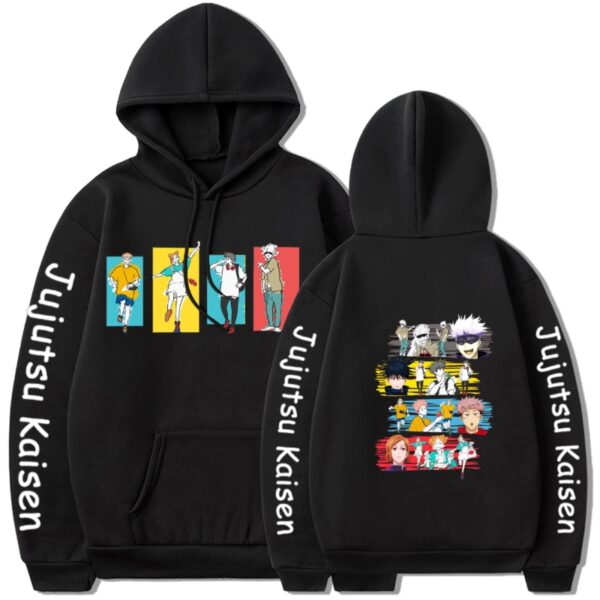 Hot Japanese Anime Jujutsu Kaisen Print Graphic Hoodie Spring Autumn Men Women Pullovers Uniex Casual Sportswear