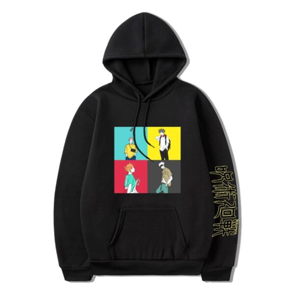 Hot Japanese Anime Jujutsu Kaisen Print Graphic Hoodie Spring Autumn Men Women Pullovers Uniex Casual Sportswear